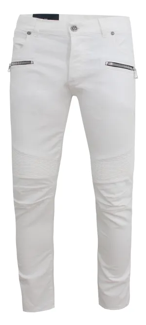 Ribbed Slim Jeans