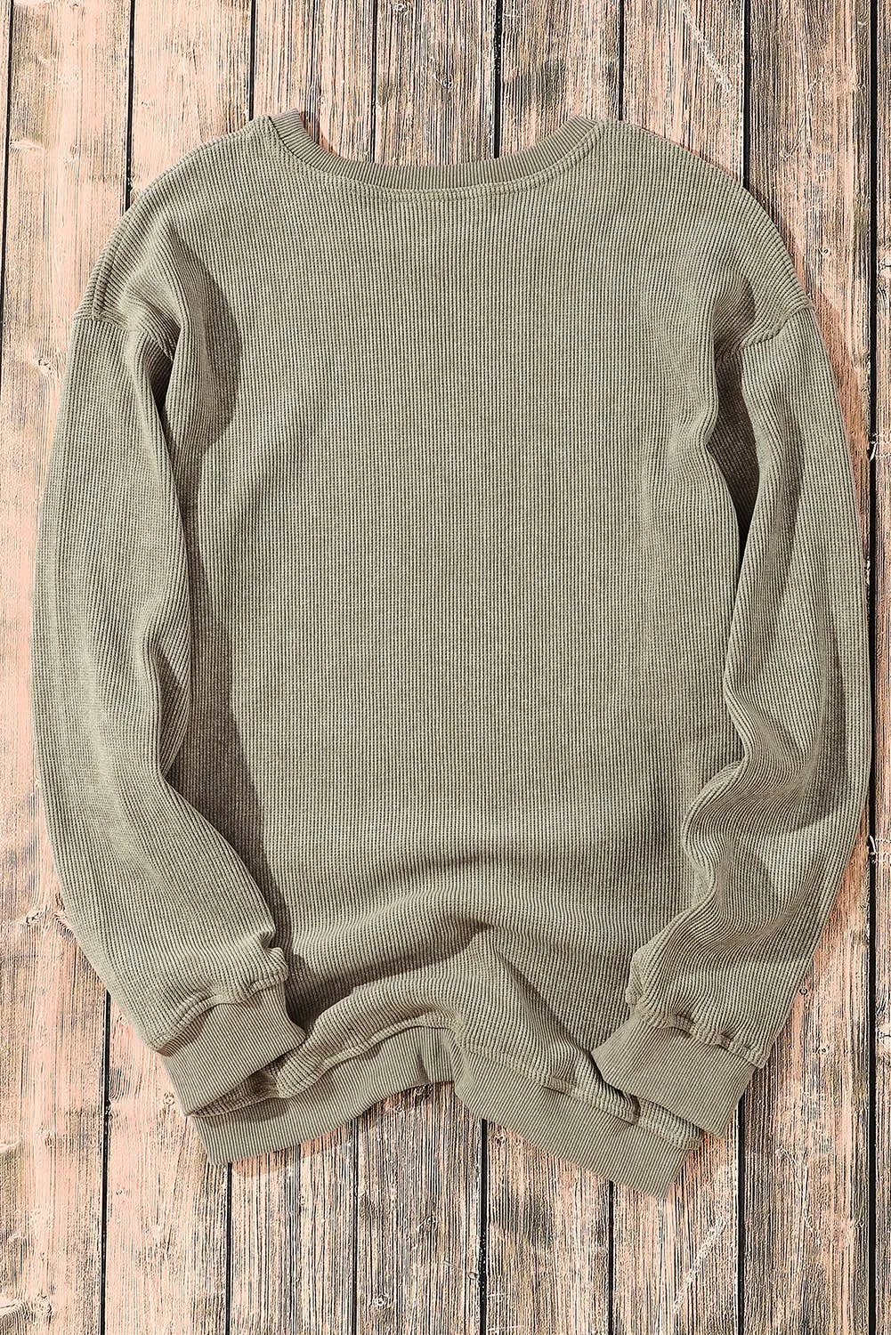 Ribbed Sweatshirt