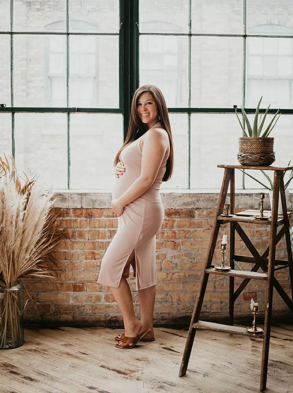 Ribbed Tank Midi Dress *FINAL SALE*