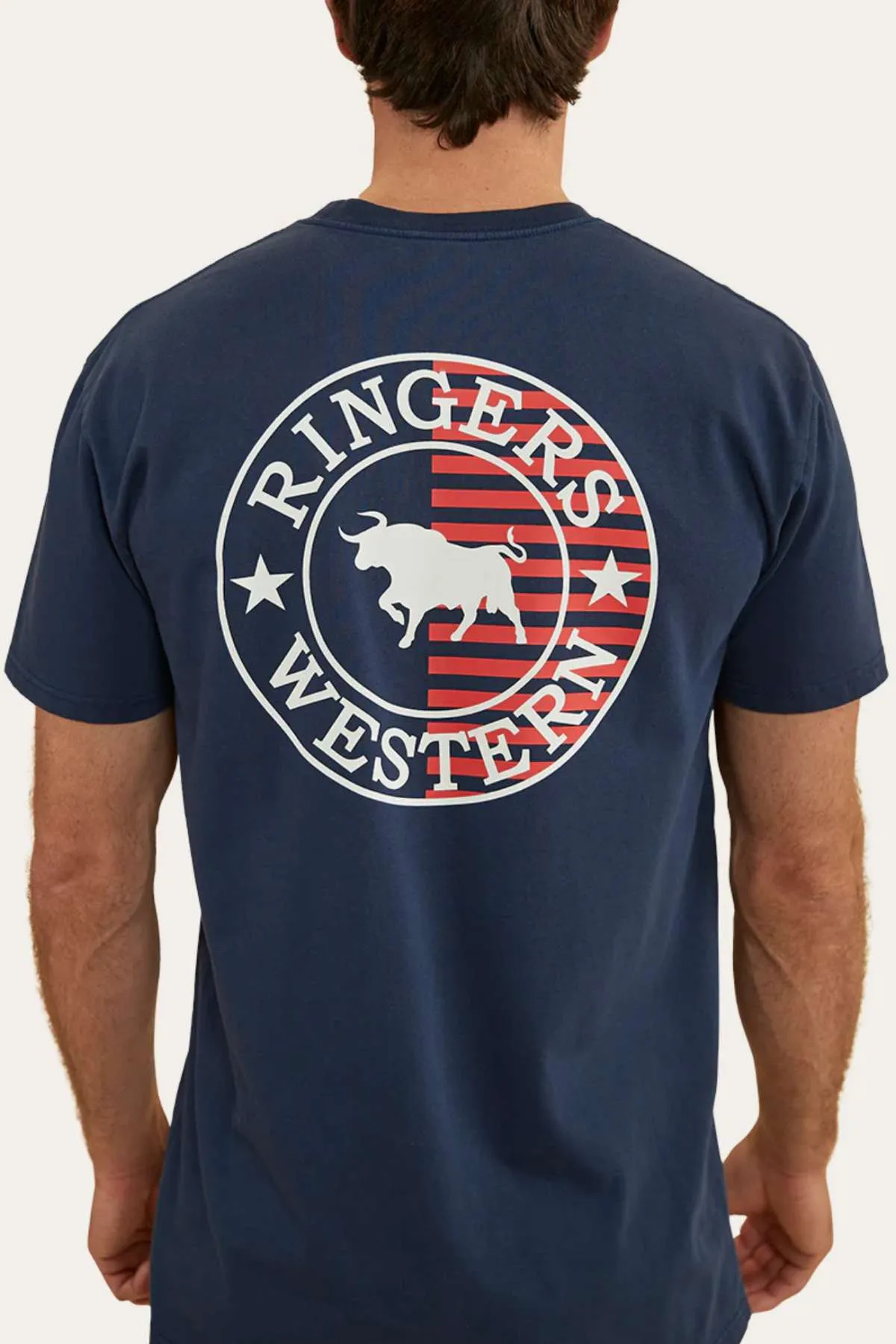 Ringers Western Signature Flag Stock Fit T-Shirt