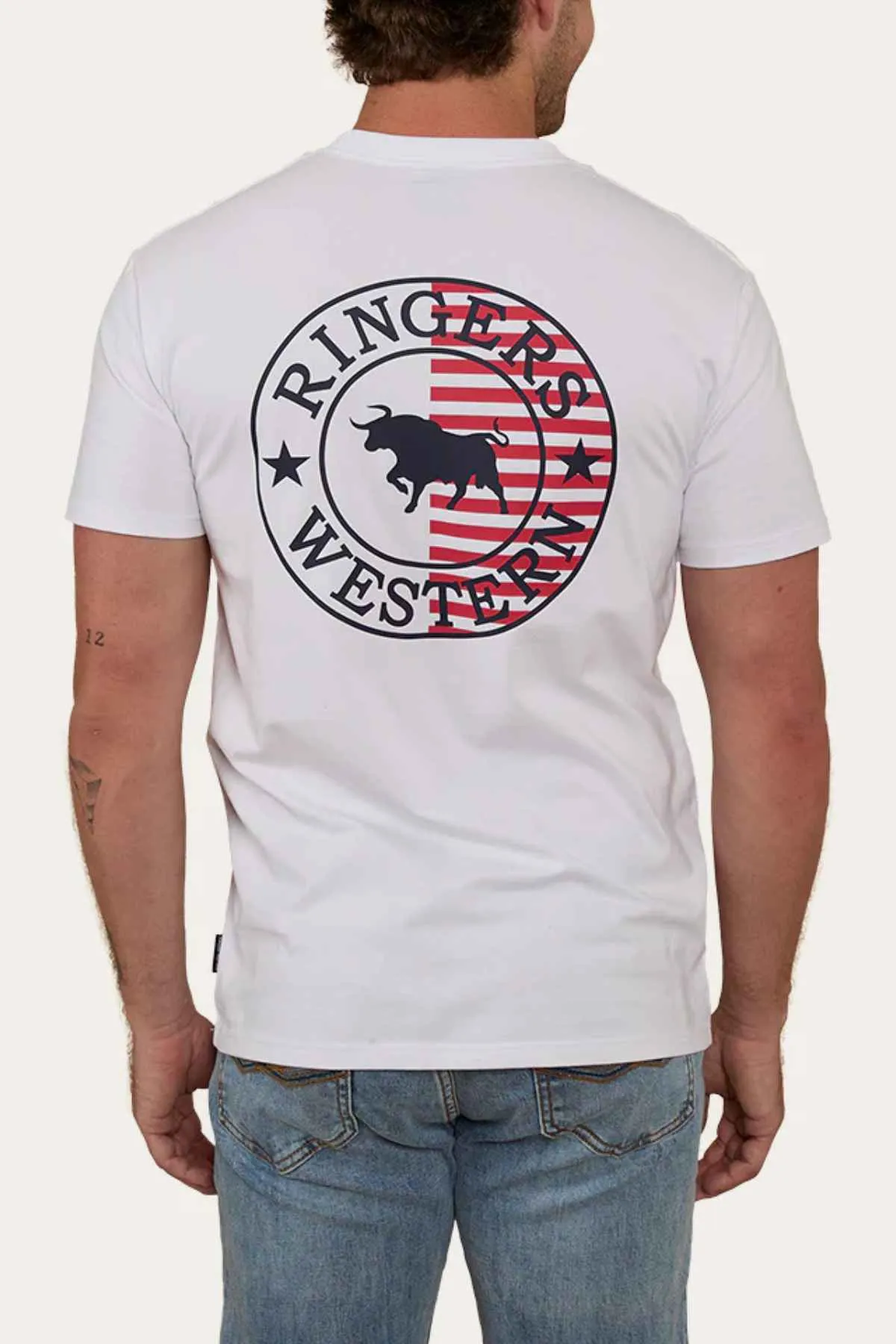 Ringers Western Signature Flag Stock Fit T-Shirt