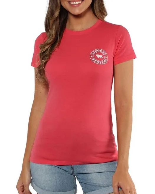 Ringers Western Womens Signature Bull Classic Fitted T-Shirt