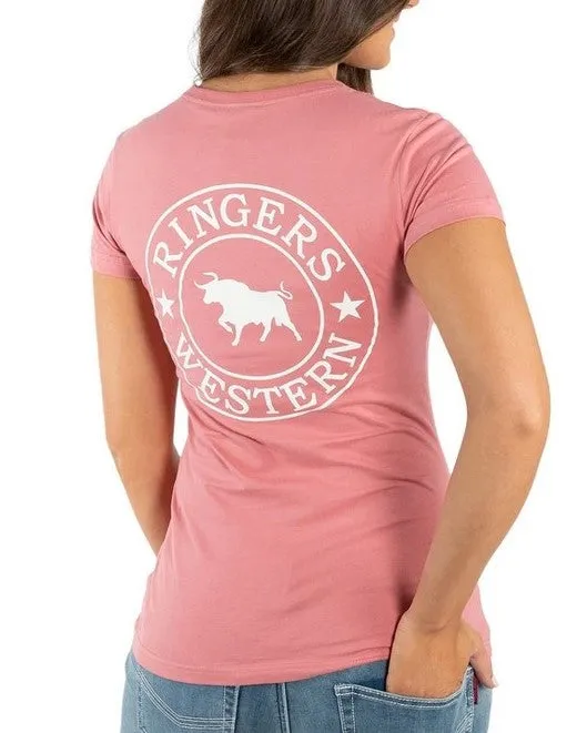 Ringers Western Womens Signature Bull Classic Fitted T-Shirt