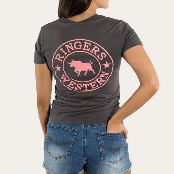 Ringers Western Womens Signature Bull Classic Fitted T-Shirt