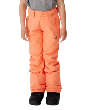 Rip Curl Olly Snow Pants Kids 10K  - Salmon  - 2023