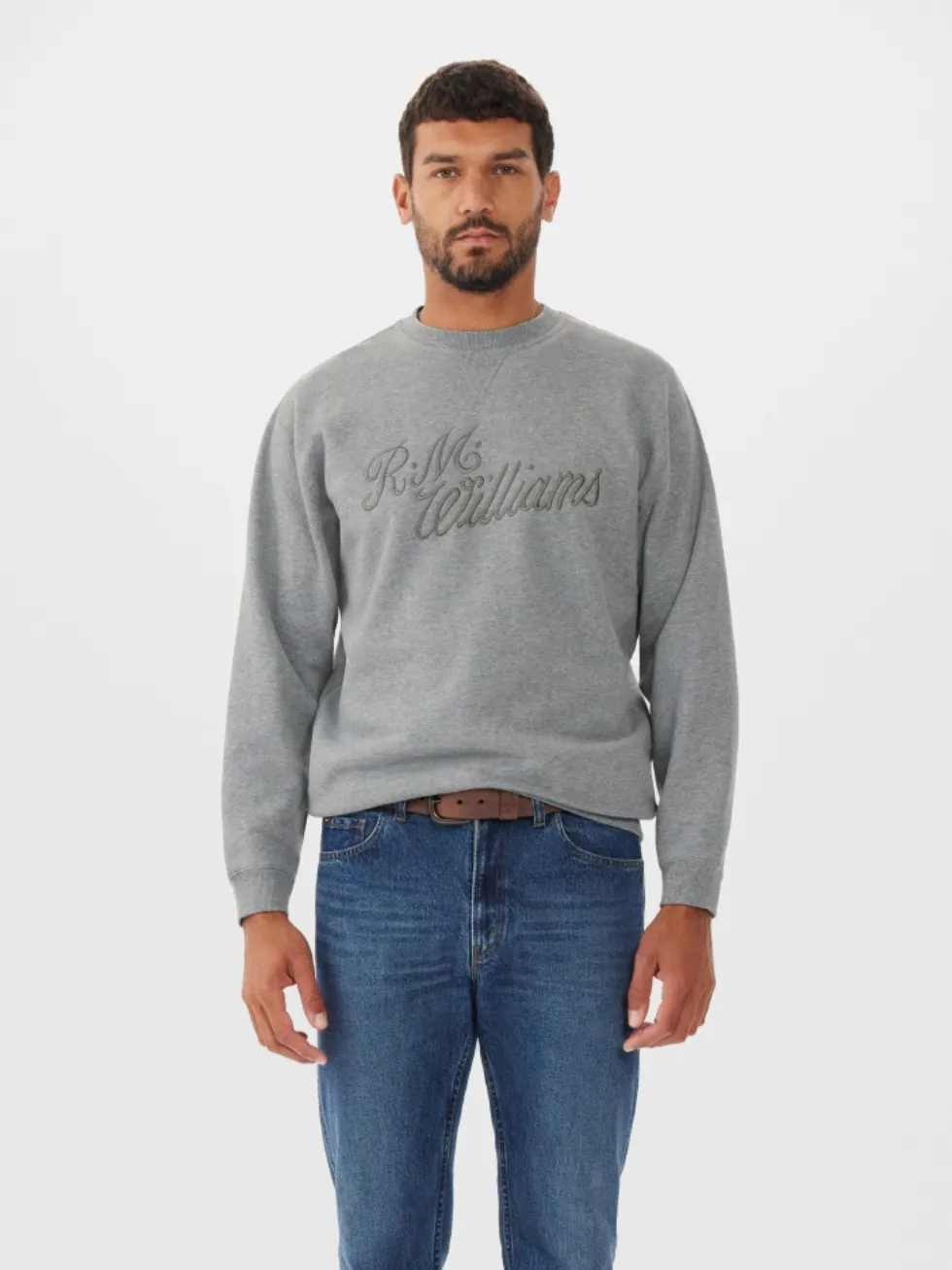 RM Williams R.M.W Script Crew Neck