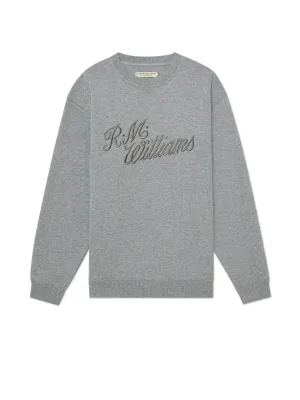 RM Williams R.M.W Script Crew Neck