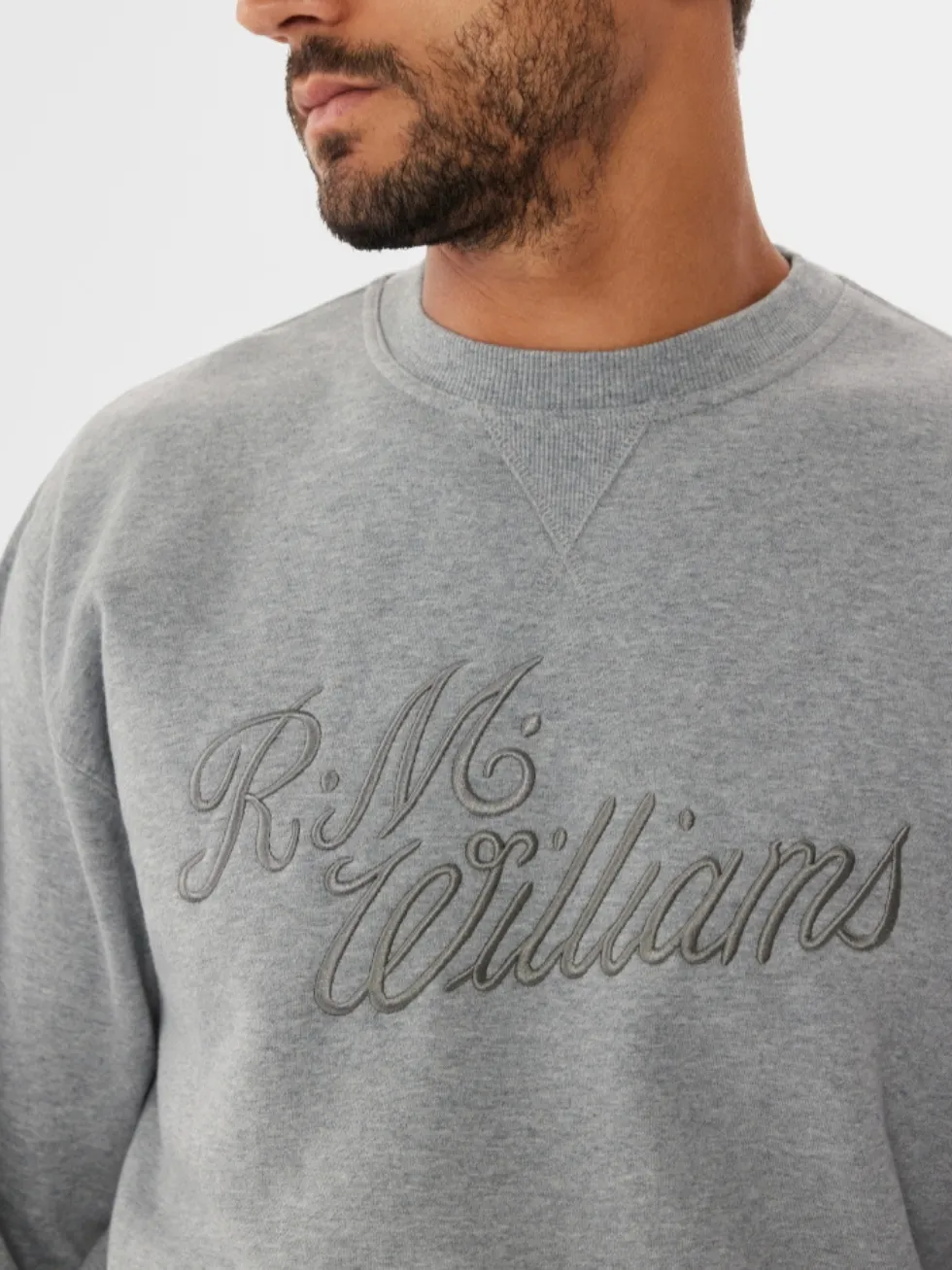 RM Williams R.M.W Script Crew Neck