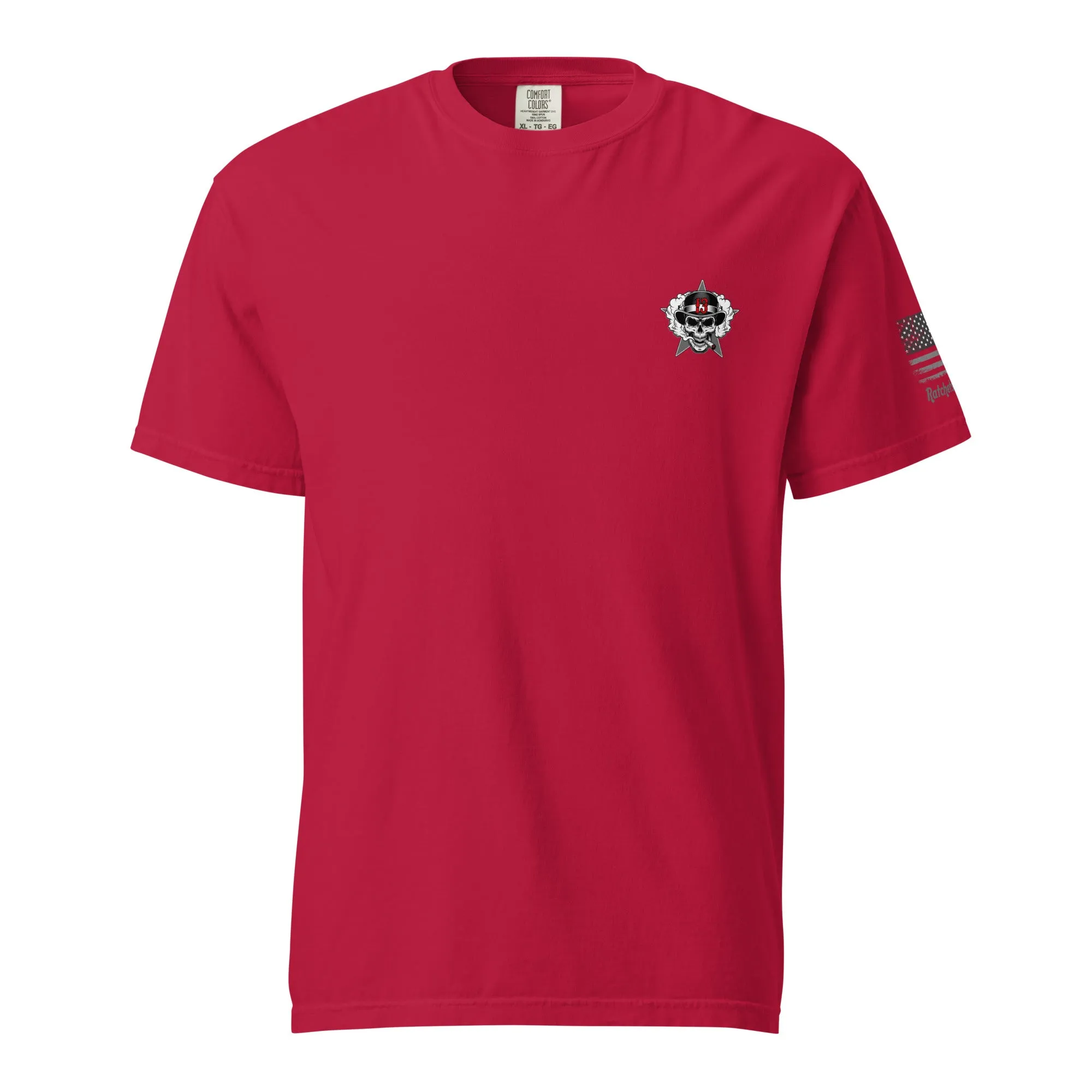 RMBS Skull Lucky 13 Unisex garment-dyed heavyweight t-shirt