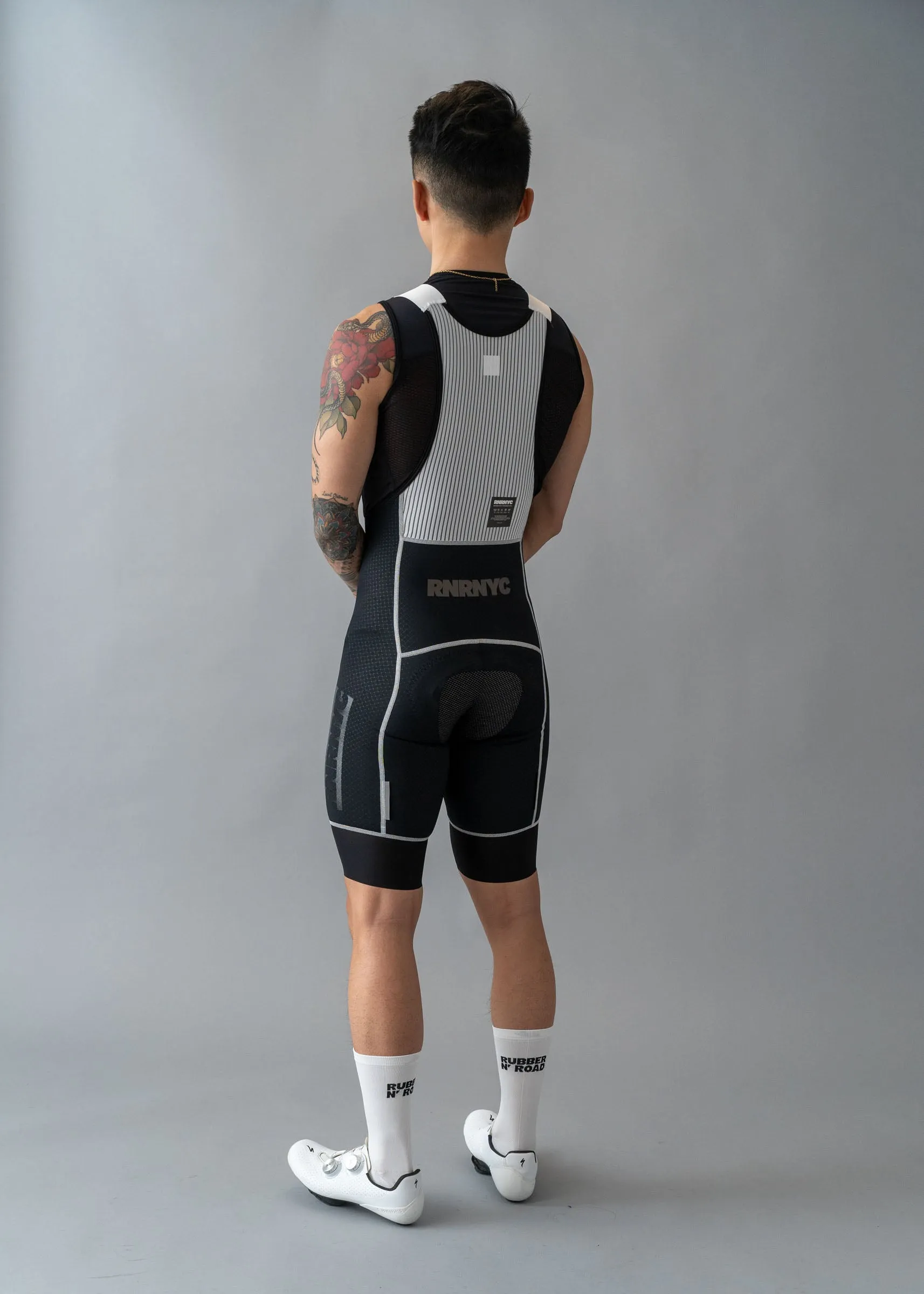 RNRNYC™ IMPACT Bib Shorts - Black/Black
