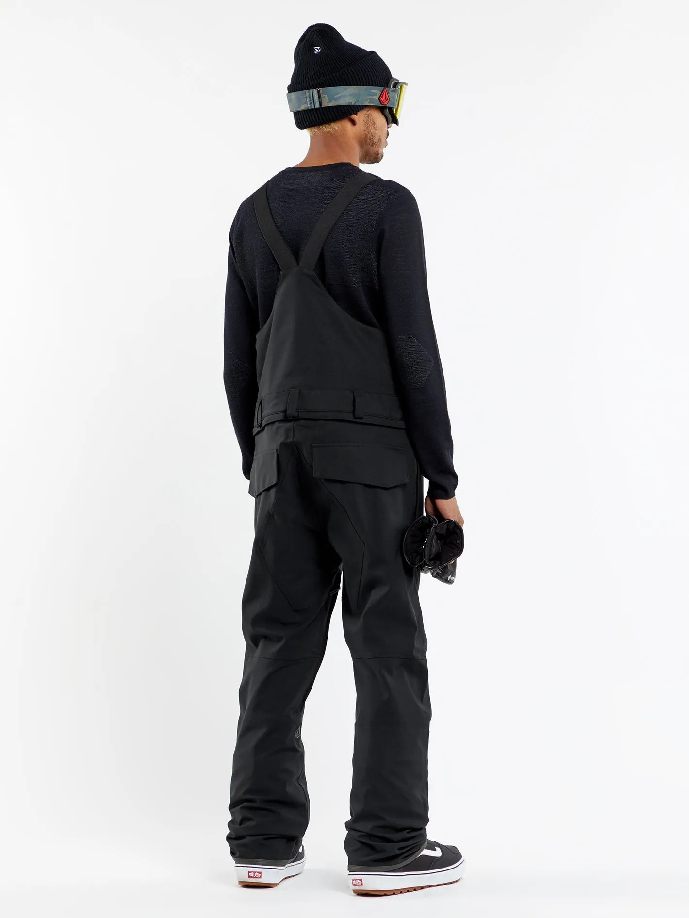 Roan Bib Overall - BLACK