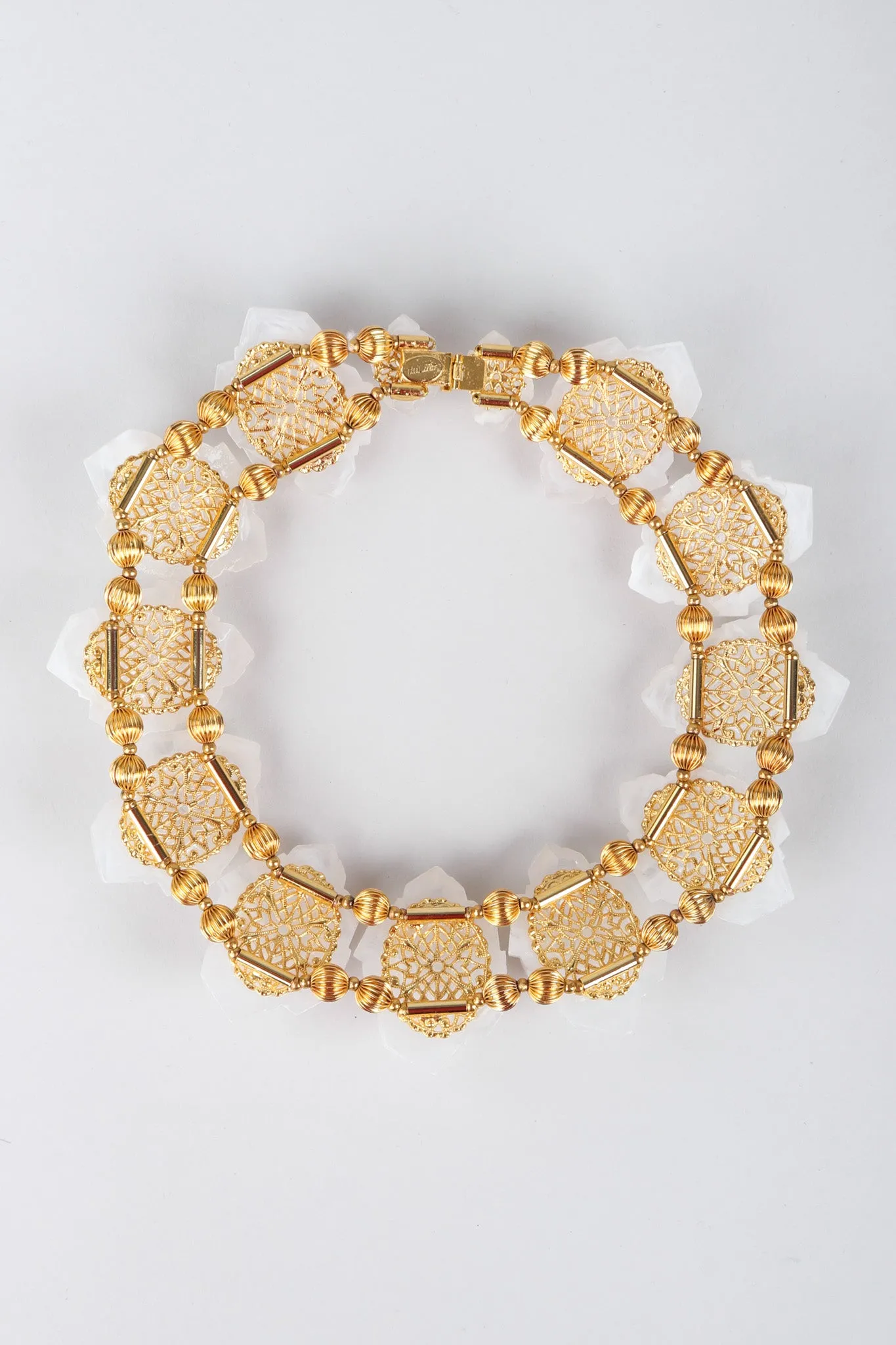 Rock Crystal Collar Necklace