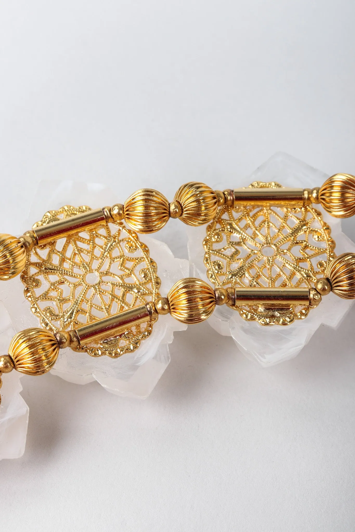 Rock Crystal Collar Necklace