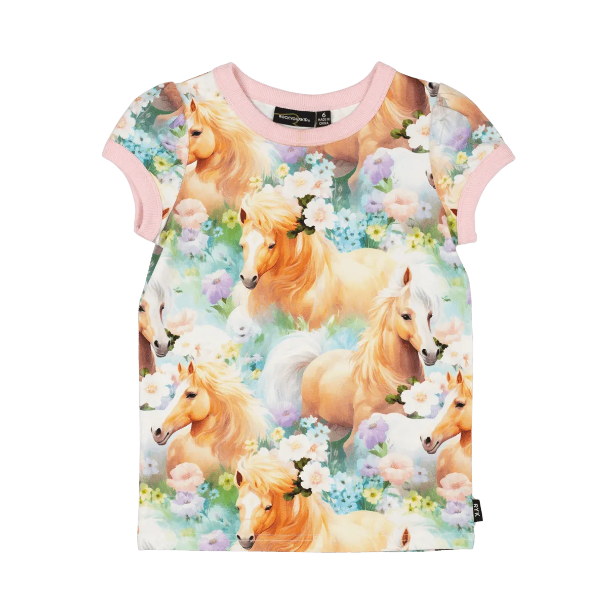 ROCK YOUR BABY ICELANDIC PONIES T-SHIRT