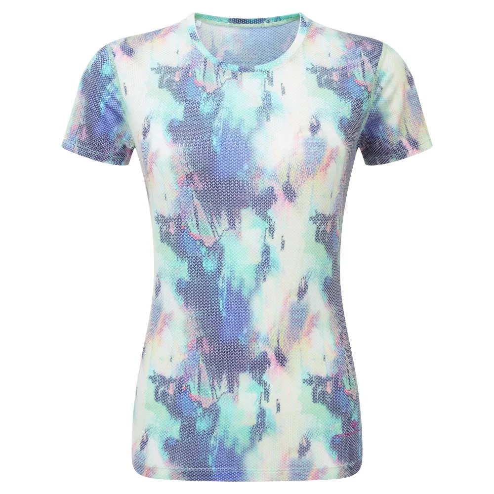 Ronhill Women's Tech Golden Hour Tee - Multi Illusion