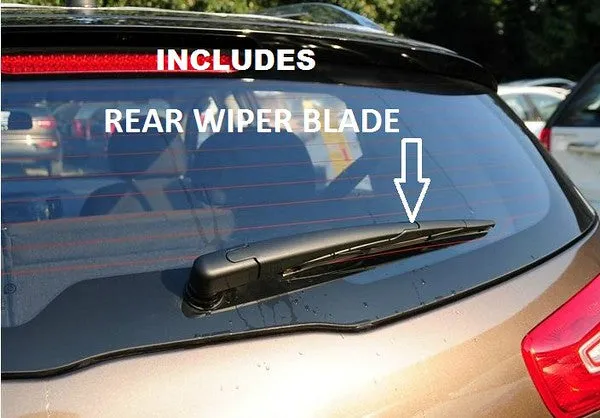 Rover Mg-Zt-T Estate 2001-2005 Xtremeauto® Front/Rear Window Windscreen Replacement Wiper Blades