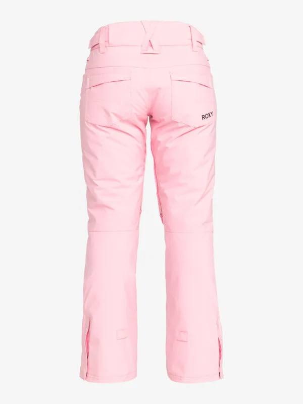 ROXY Backyard Pant Womens - Pink Frosting