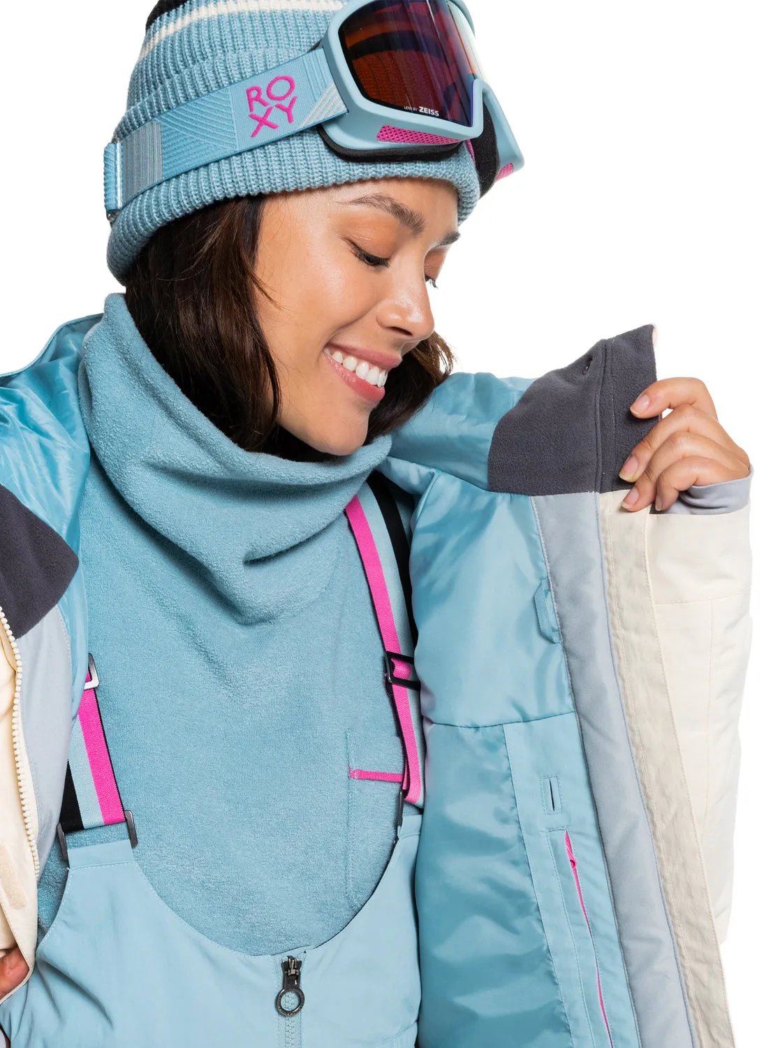 Roxy Ritual Womens Jacket Stone Blue