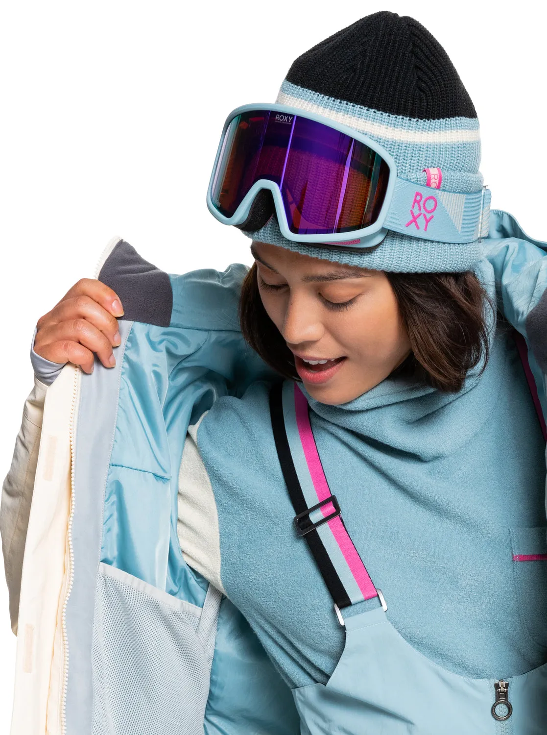 Roxy Ritual Womens Jacket Stone Blue