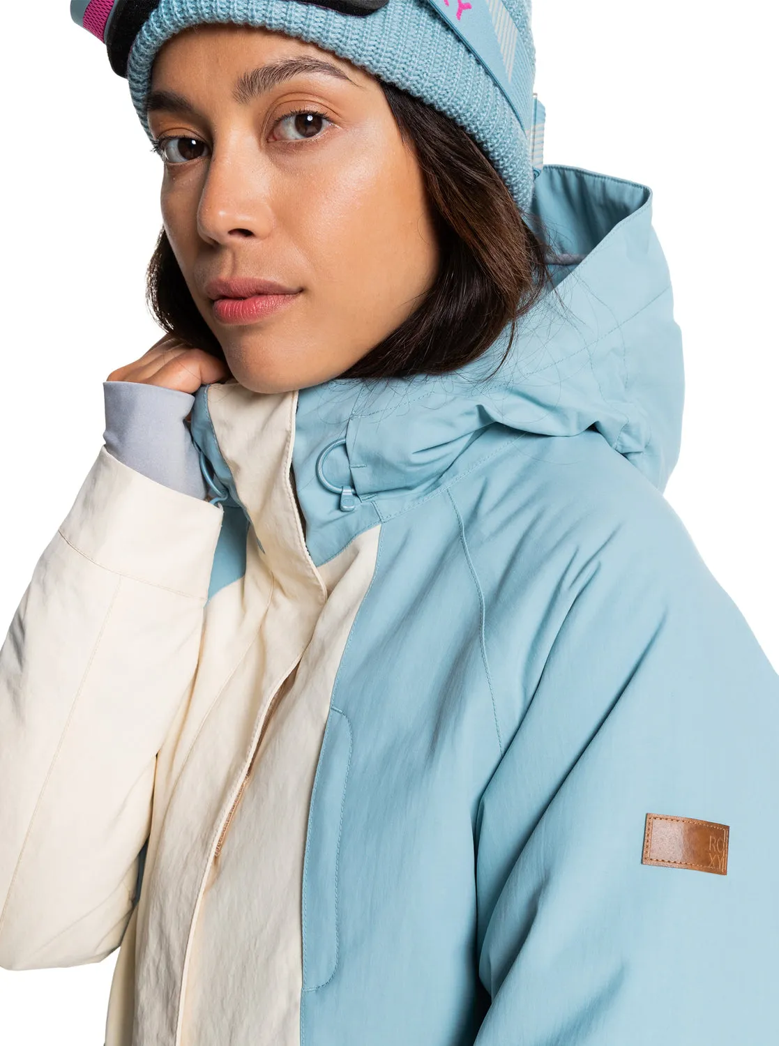 Roxy Ritual Womens Jacket Stone Blue