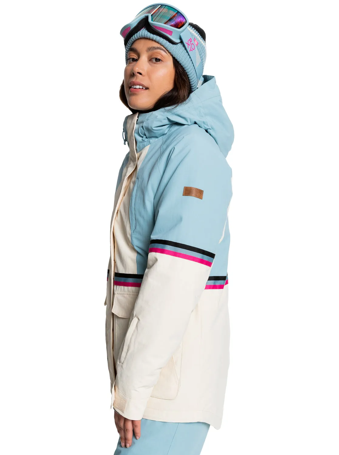 Roxy Ritual Womens Jacket Stone Blue