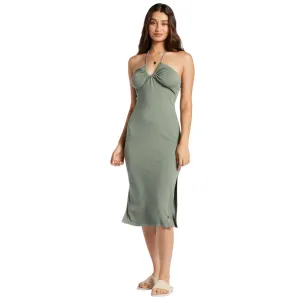 Roxy Women's Late Sunset Halter Midi Dress