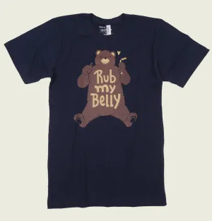 RUB MY BELLY Bear Unisex T-shirt