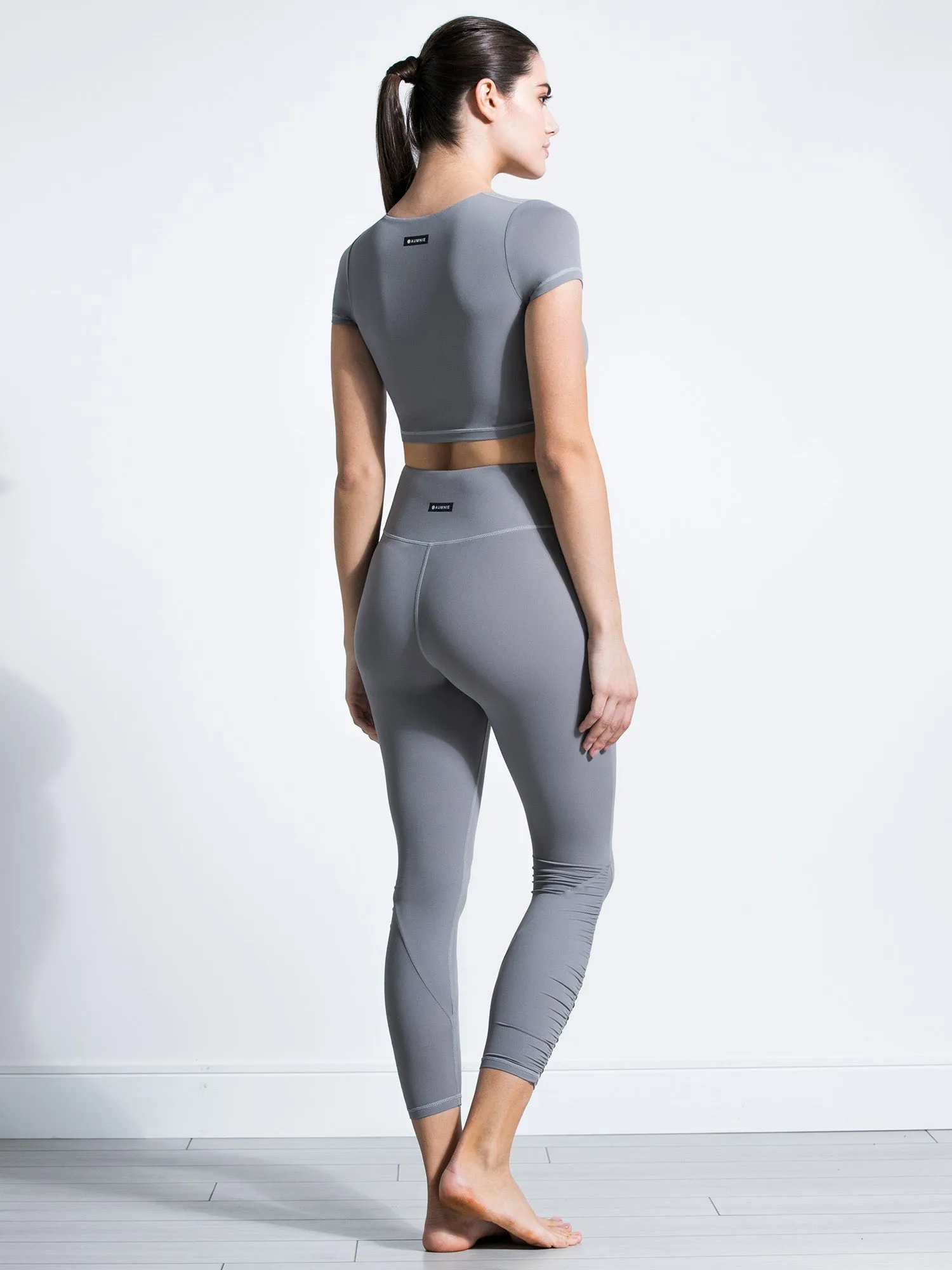 RUCHED NUDE PANTS
