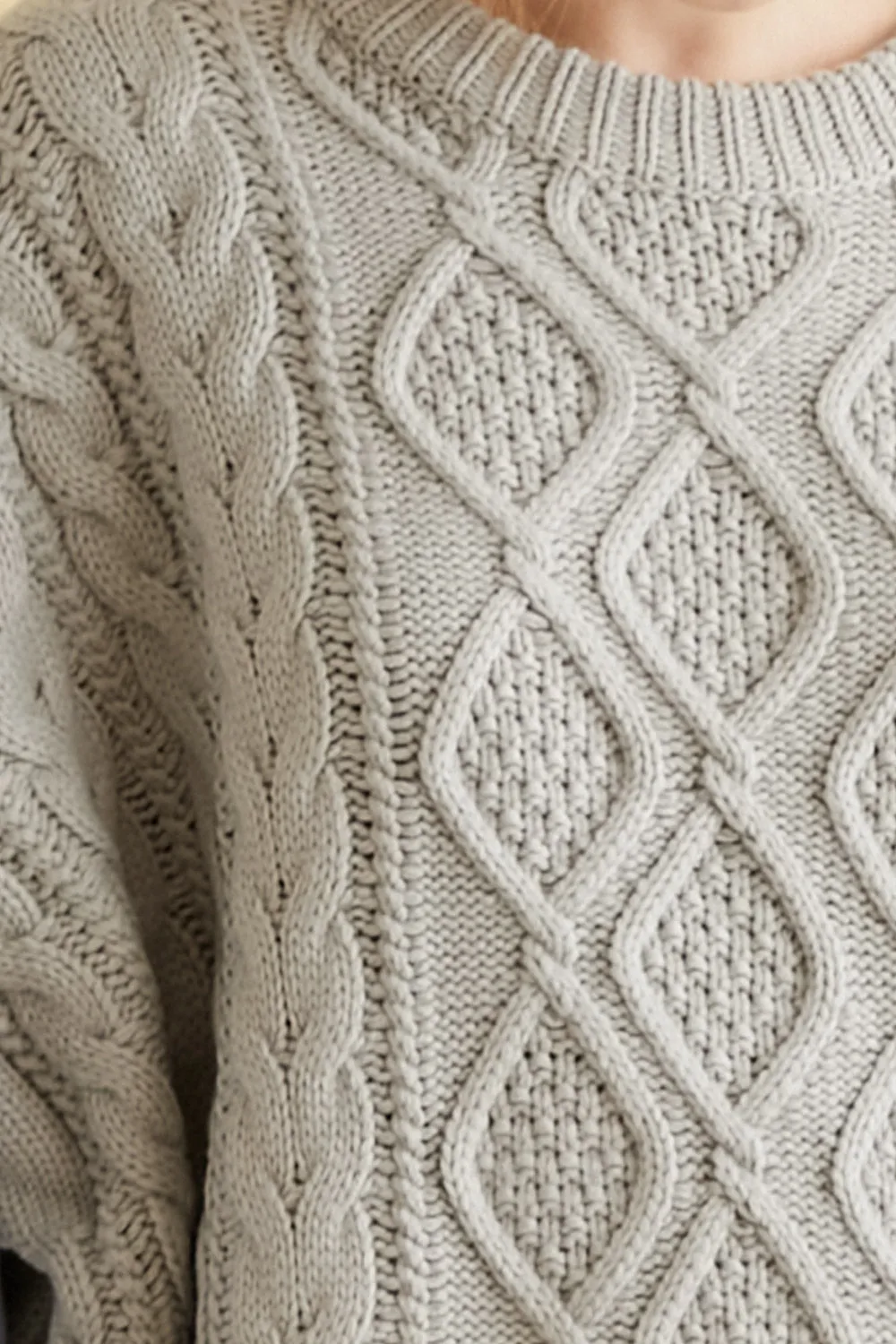 Sadie Shirt Combo Knit Pullover