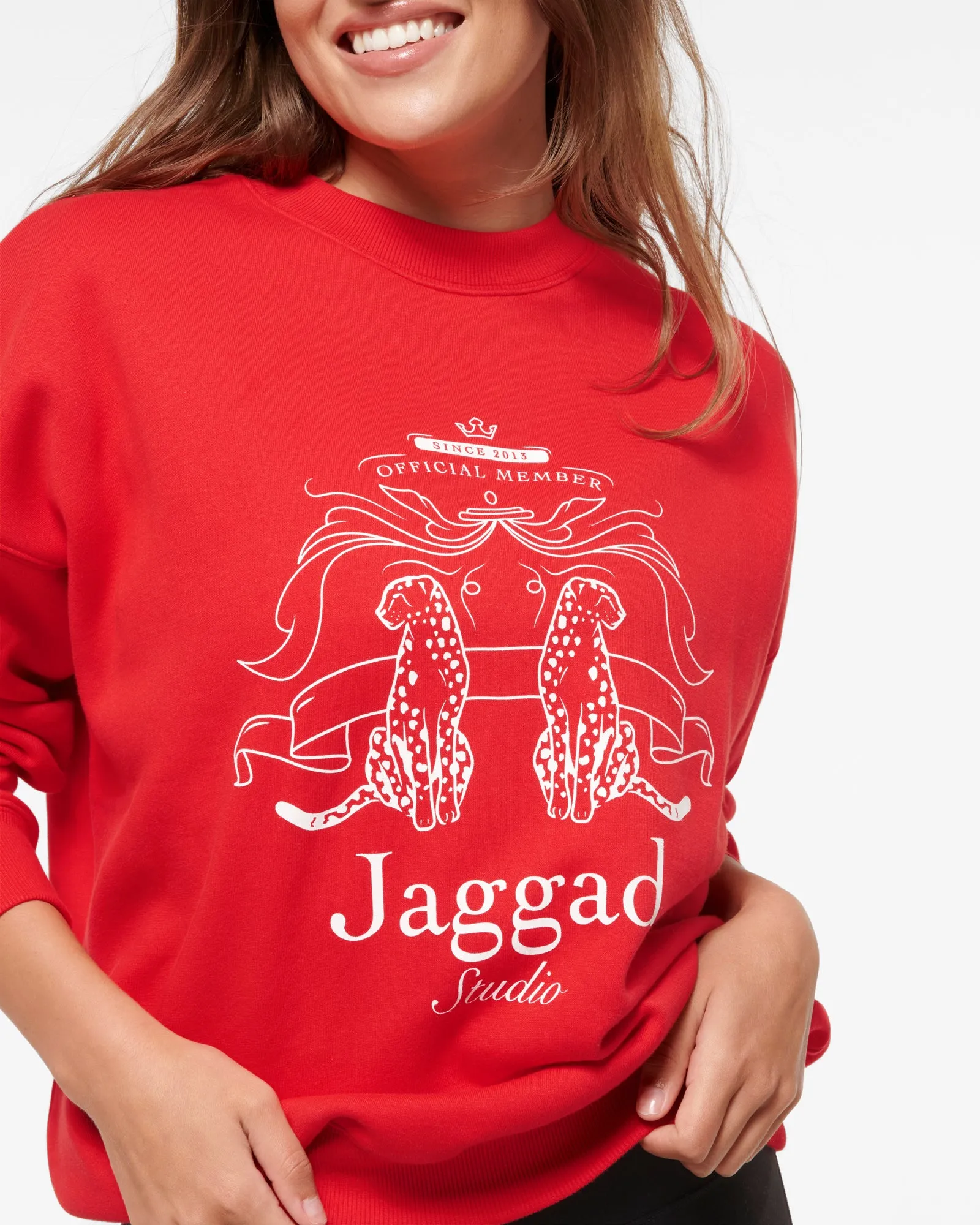 SAISON SIGNATURE SWEATER RED
