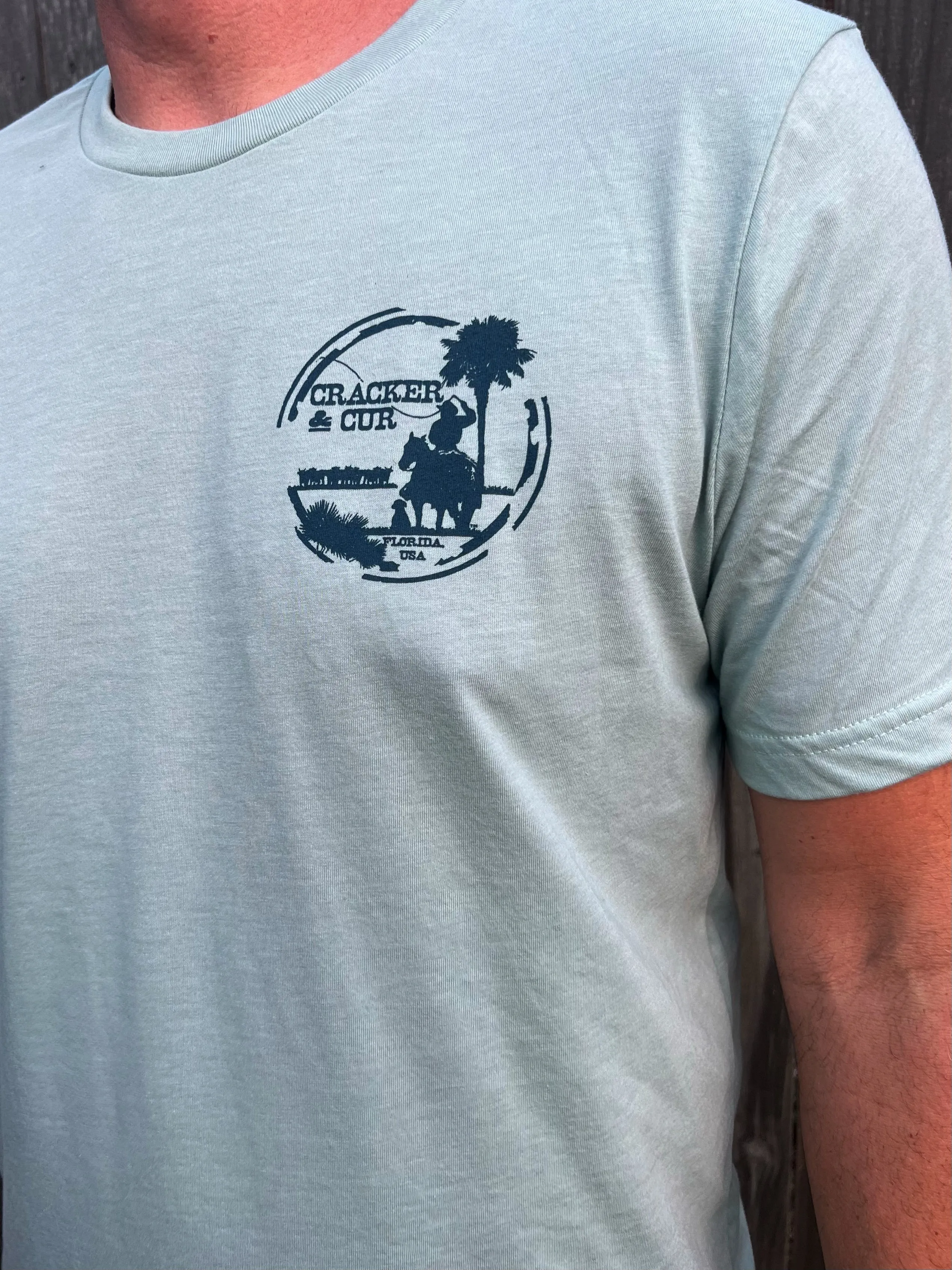 *SALE* Southern Land Management- Dusty Blue/Orange
