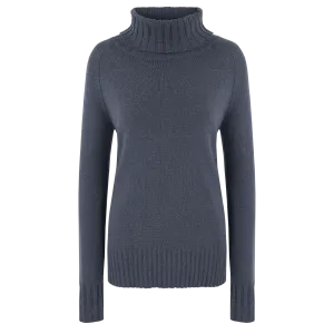 Saleena Eco Roll Neck - Neelo Blue