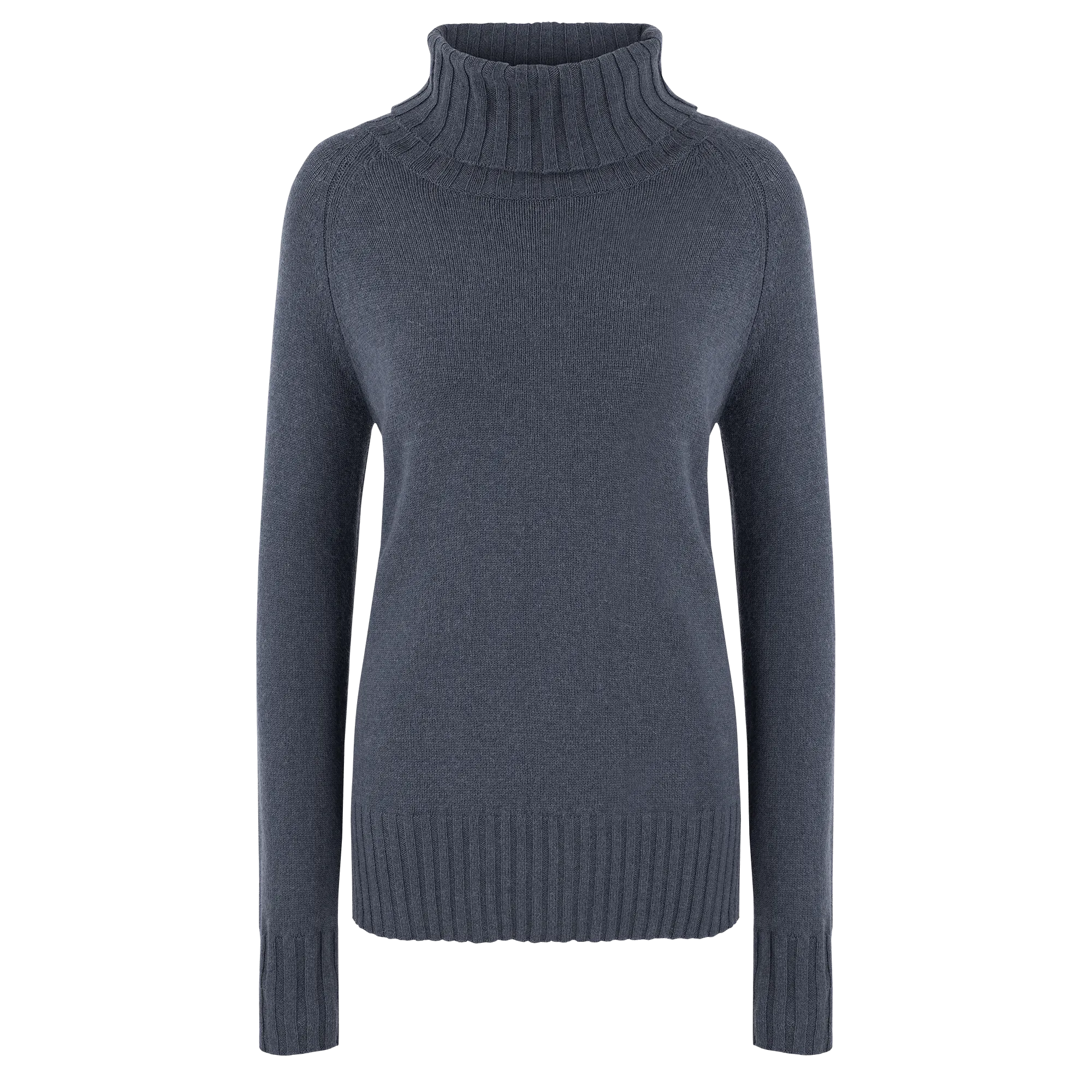 Saleena Eco Roll Neck - Neelo Blue