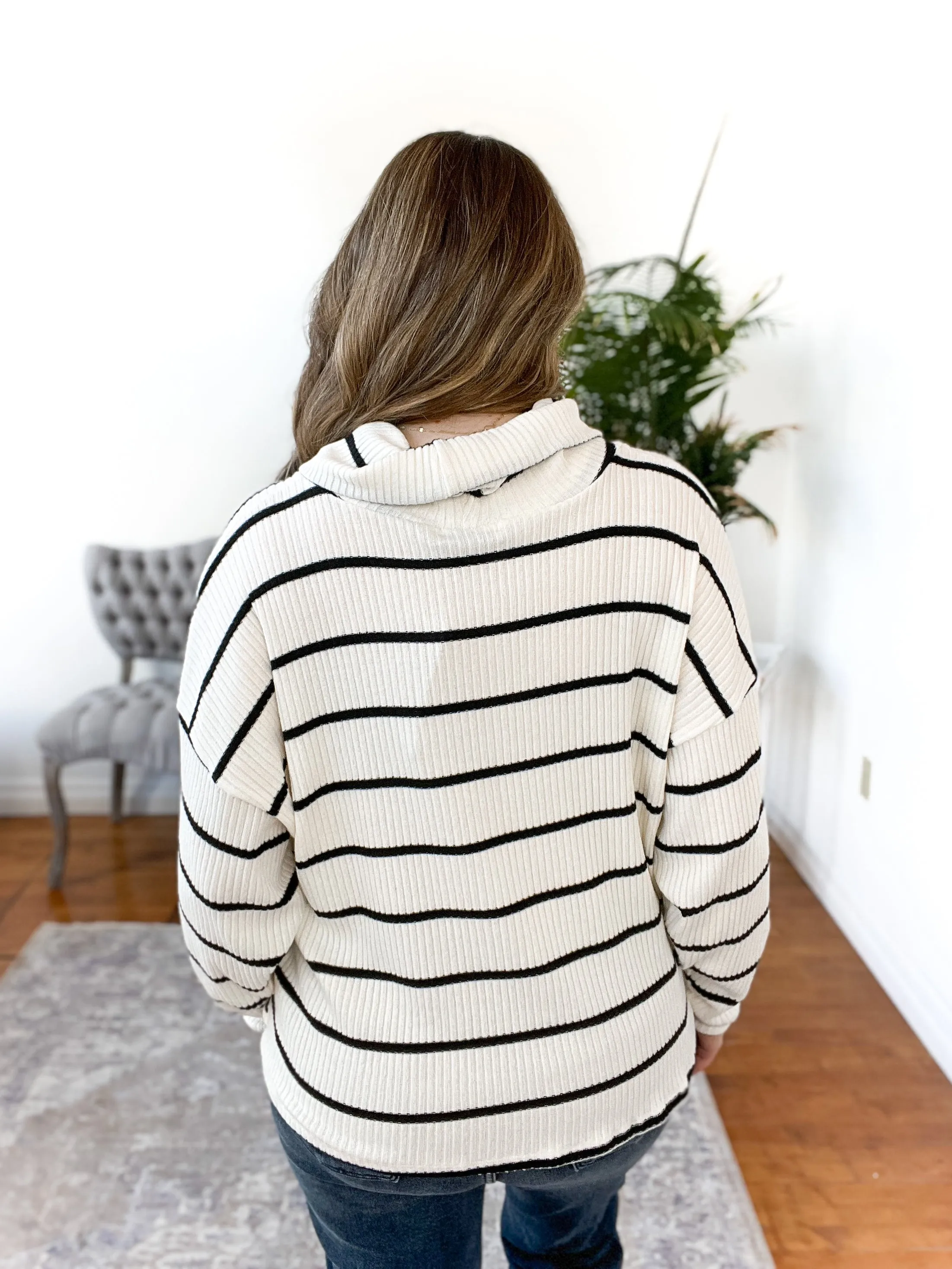 Sally Striped Sweater Top