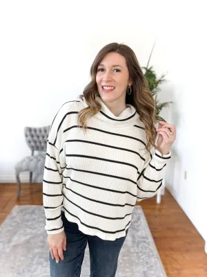 Sally Striped Sweater Top