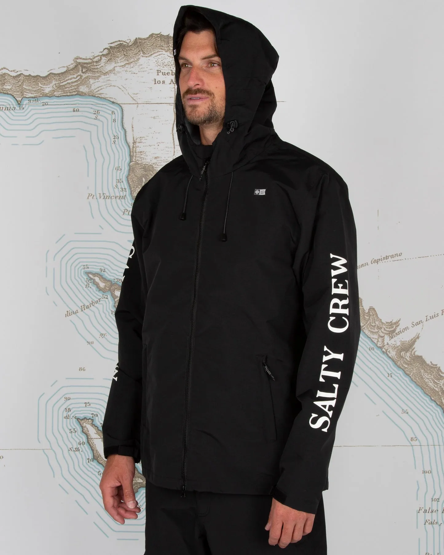 Salty Crew Pinnacle Jacket Black