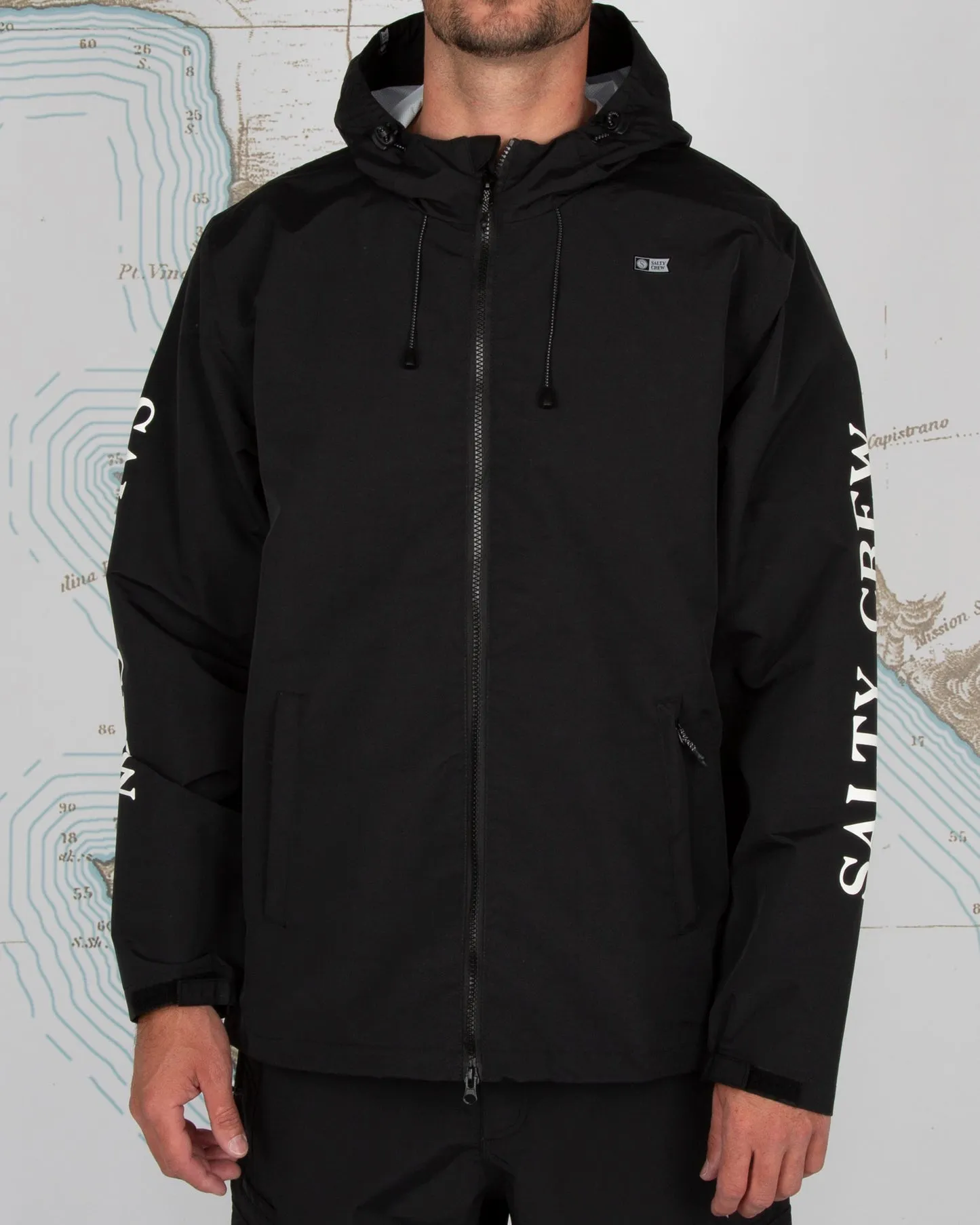 Salty Crew Pinnacle Jacket Black