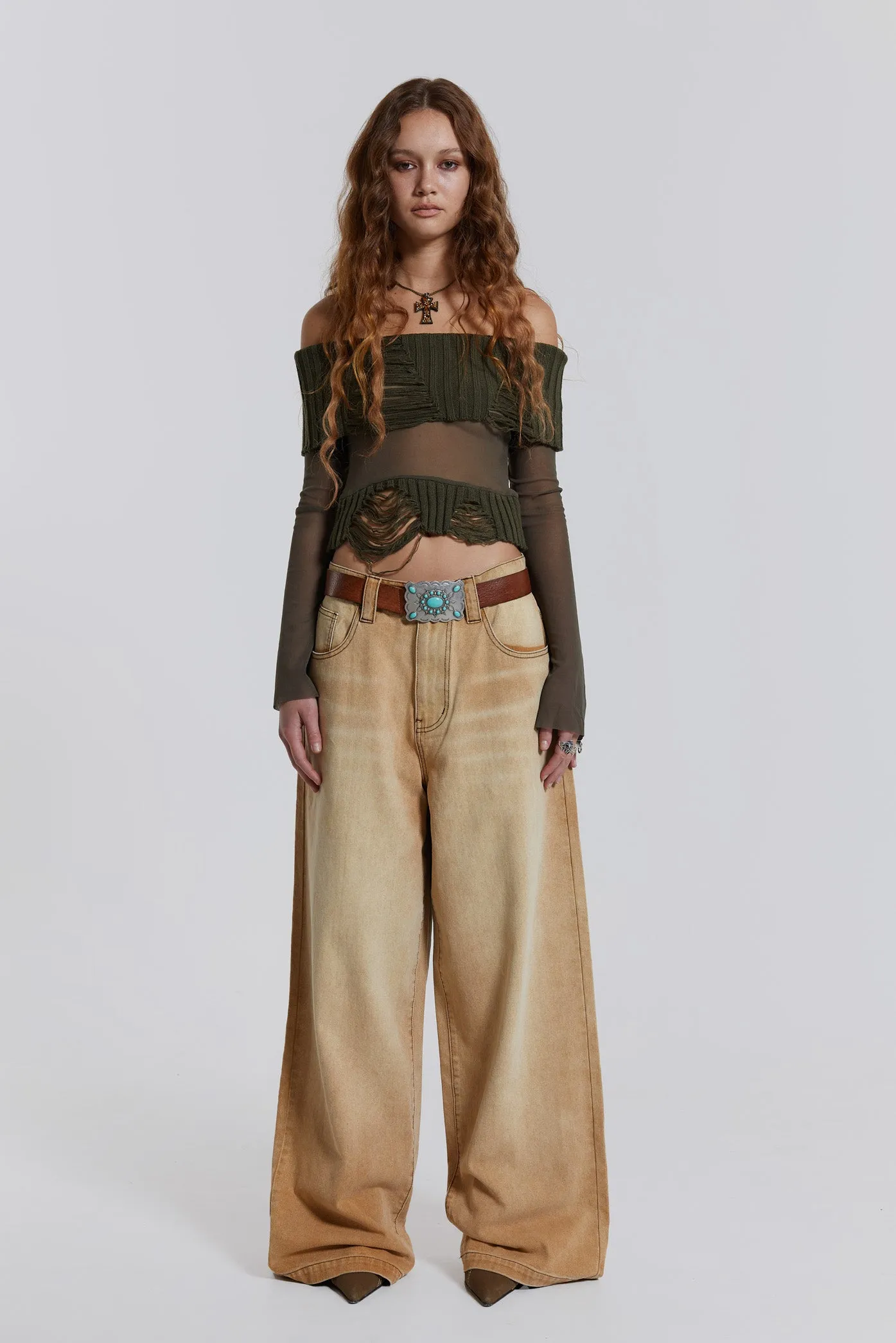 Sand Colossus Baggy Jeans