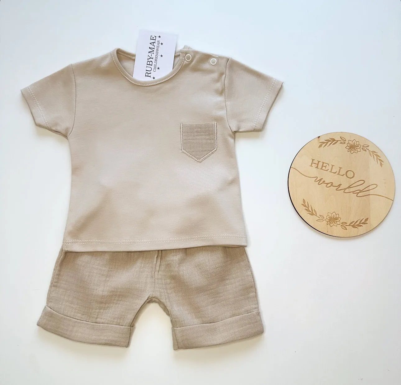 Sand Shorts & T-Shirt Set - Bobby
