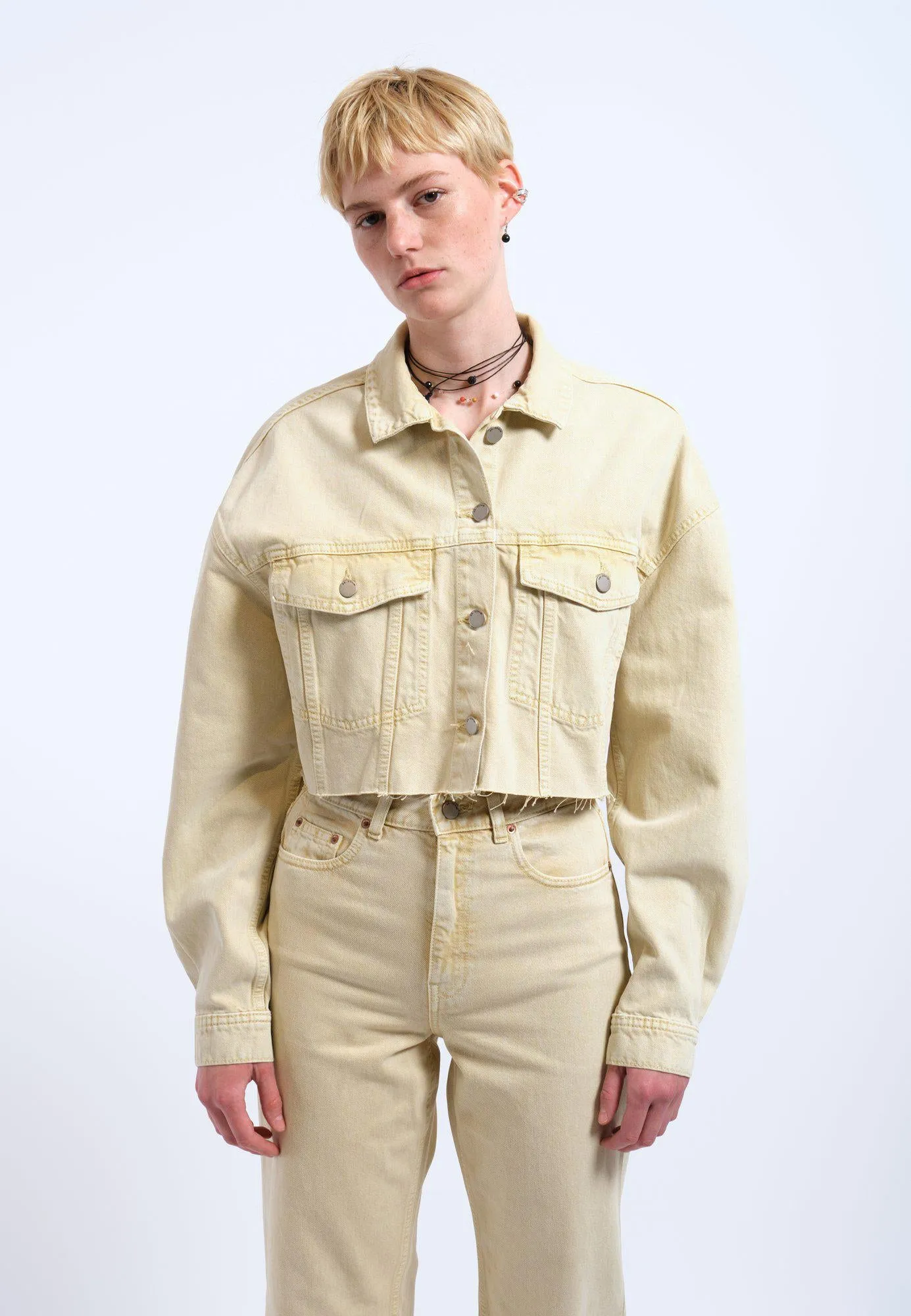 Sandi Jacket - Buff Yellow