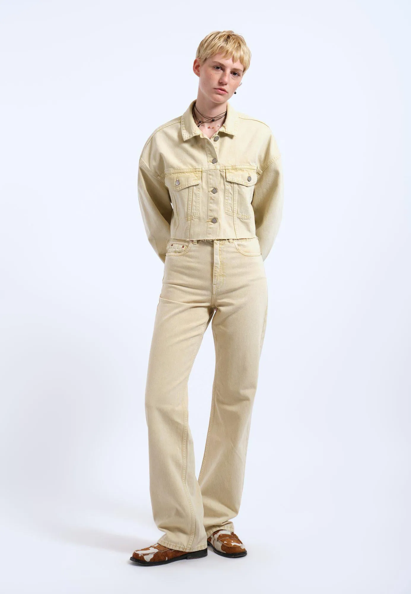 Sandi Jacket - Buff Yellow