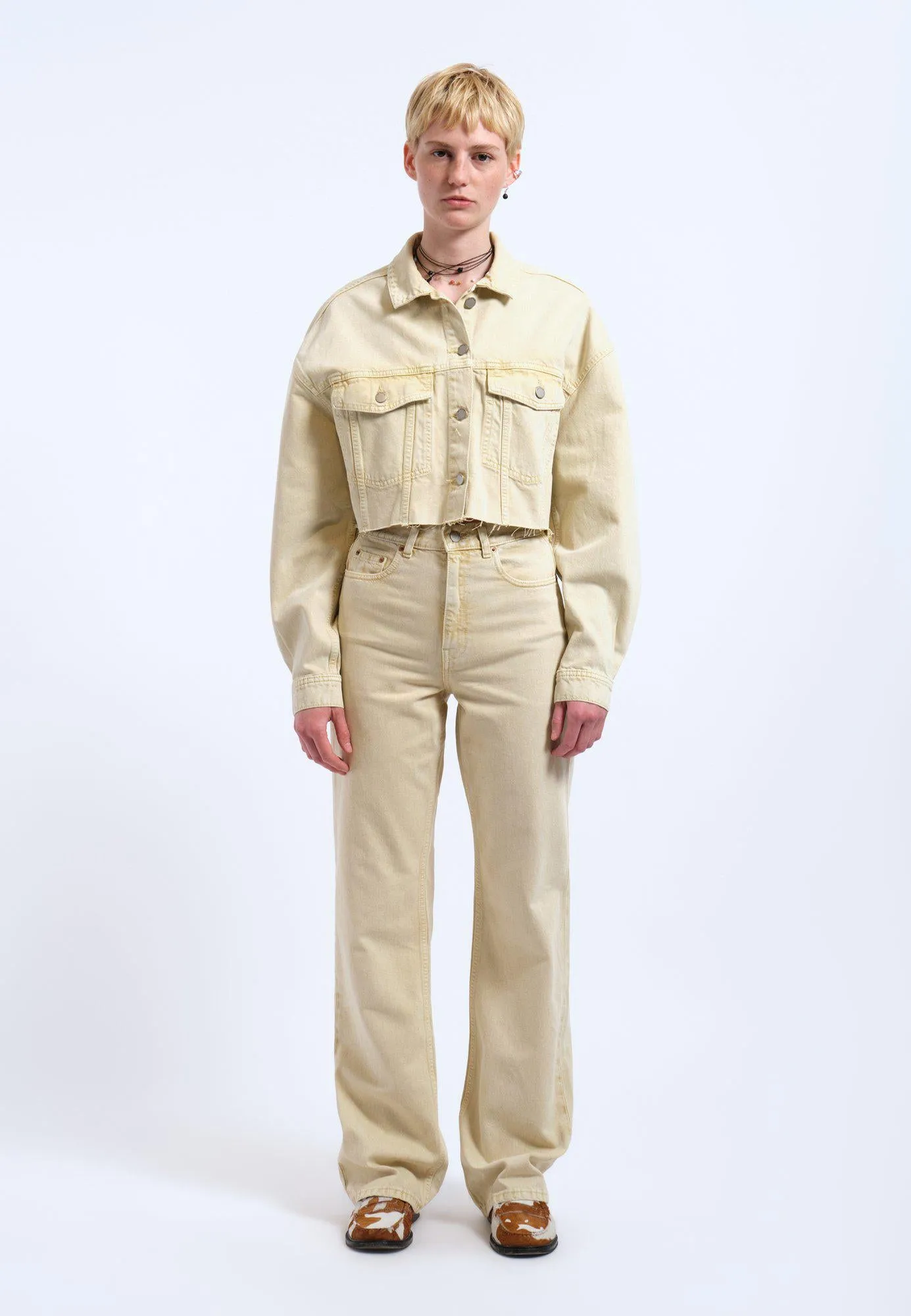 Sandi Jacket - Buff Yellow