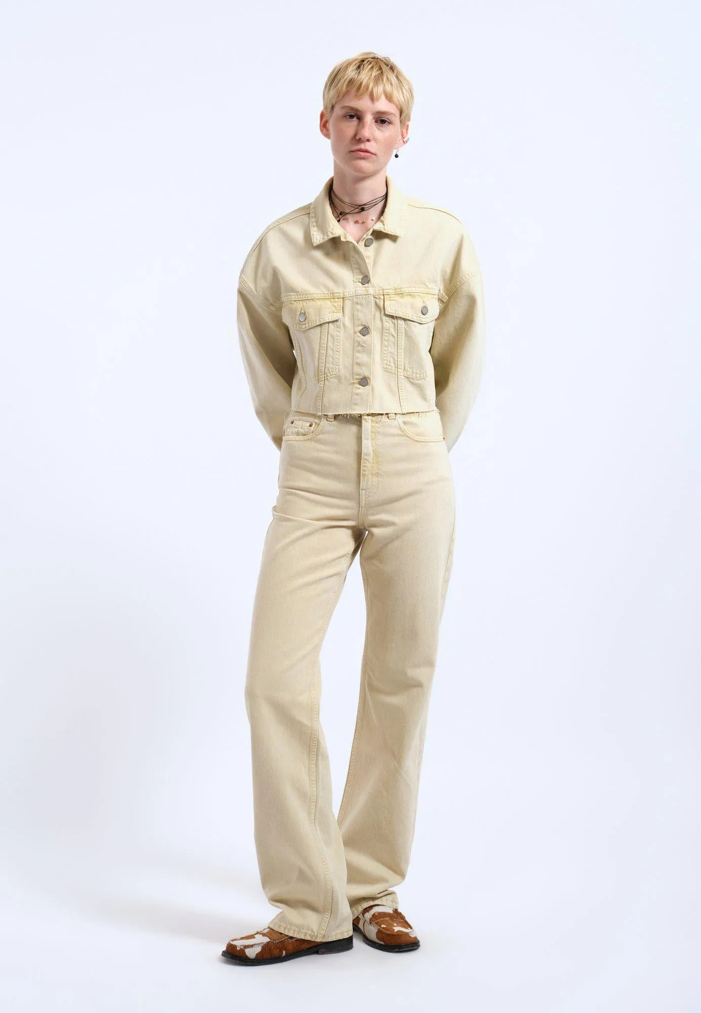 Sandi Jacket - Buff Yellow