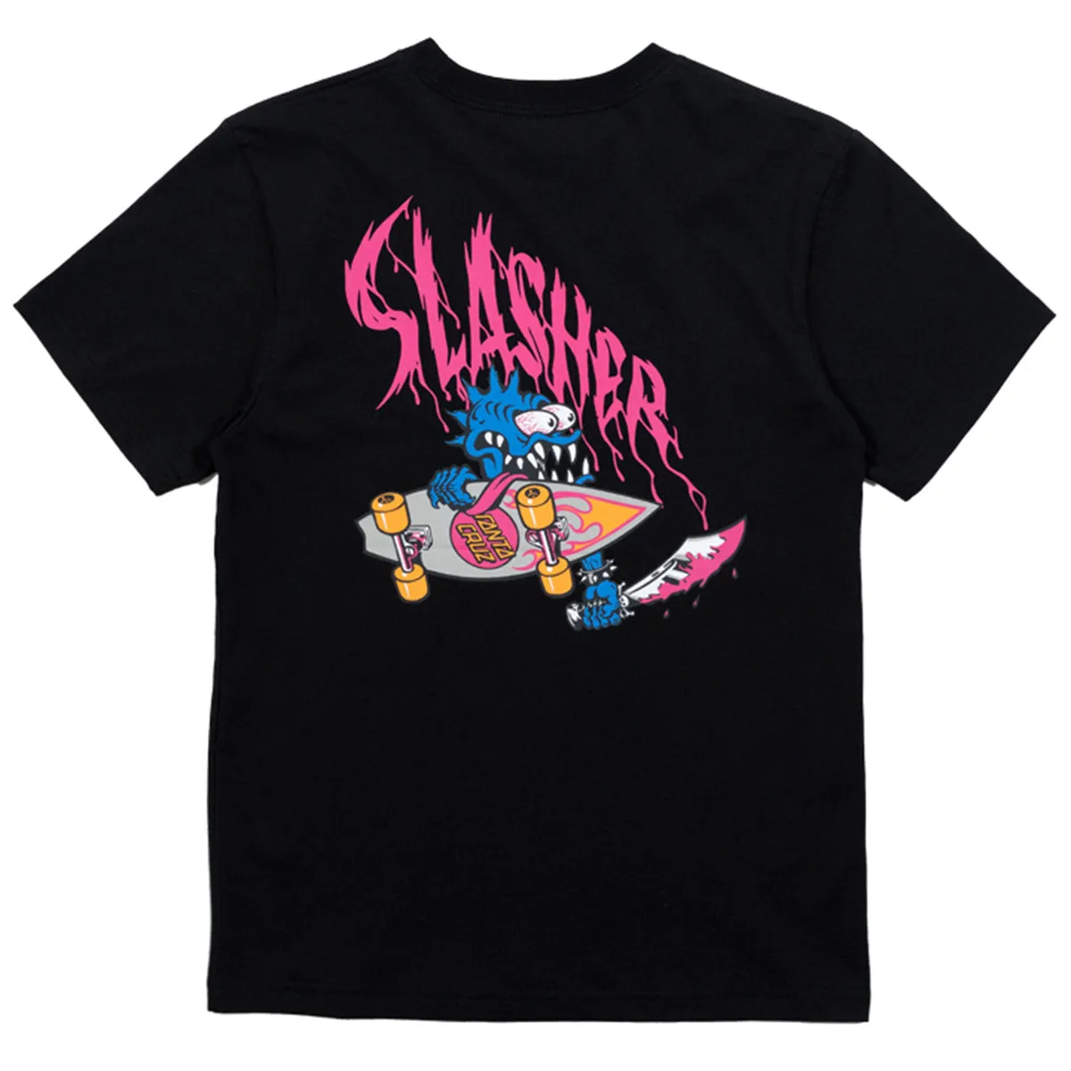 Santa Cruz - OG Slasher Youth Tee Black