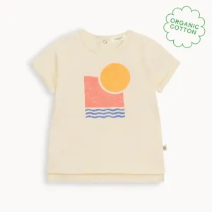 Santorini - Sunset Jersey Baby & Kids T-Shirt