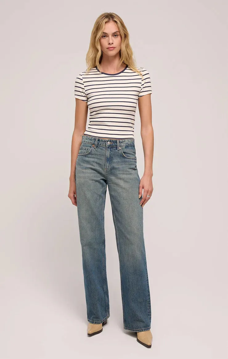 Saxton Striped Tee - Supernova