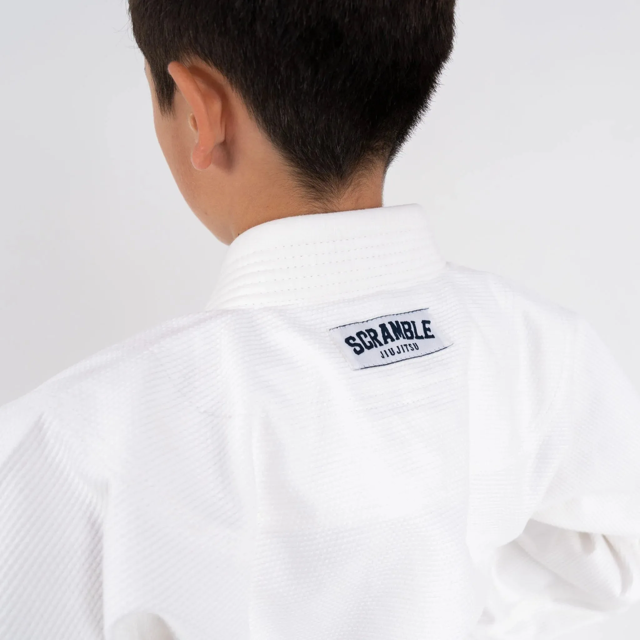 Scramble Kids Standard Issue BJJ GI - White
