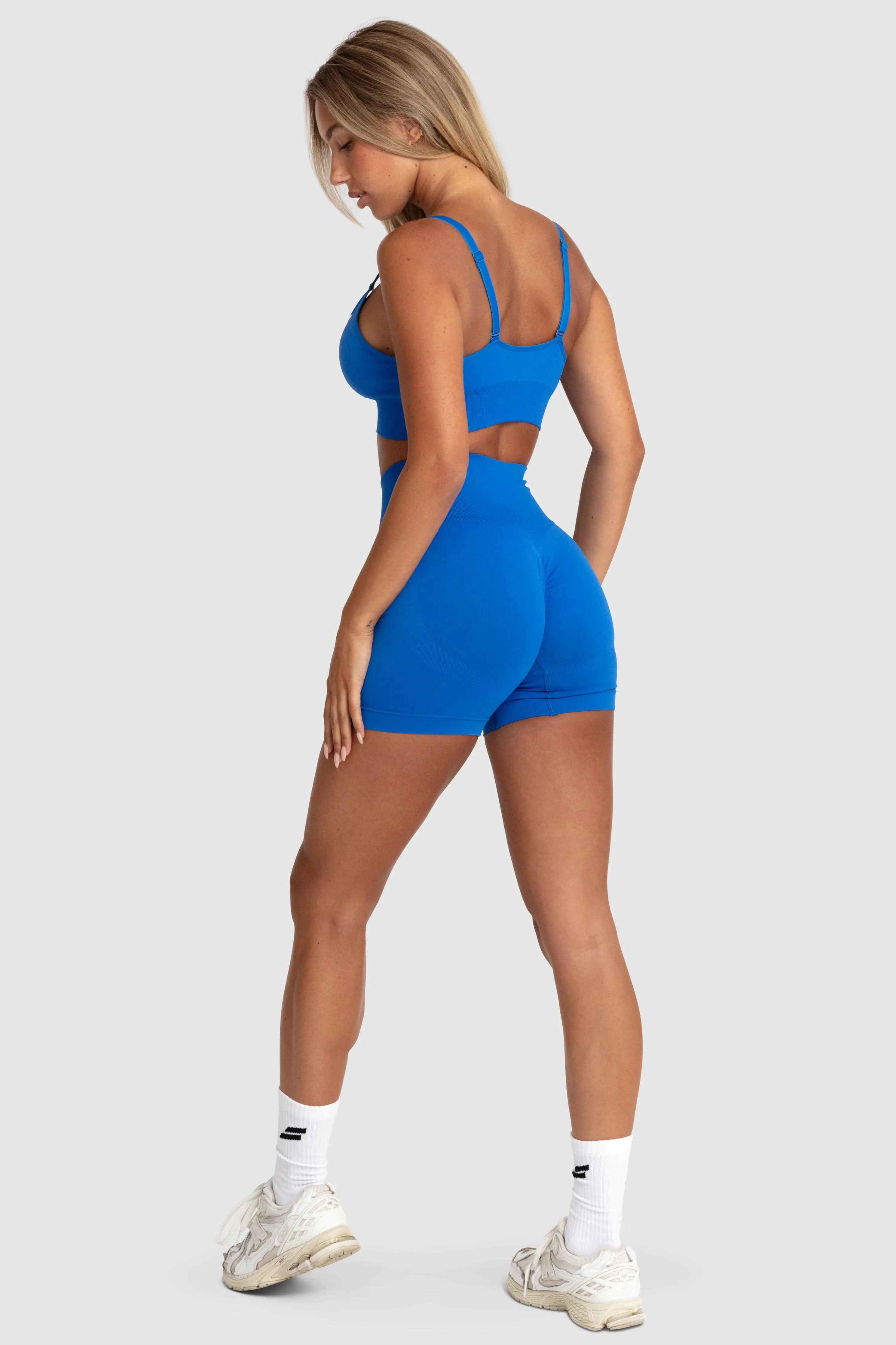 Scrunch 2 Seamless Shorts - Electric Blue