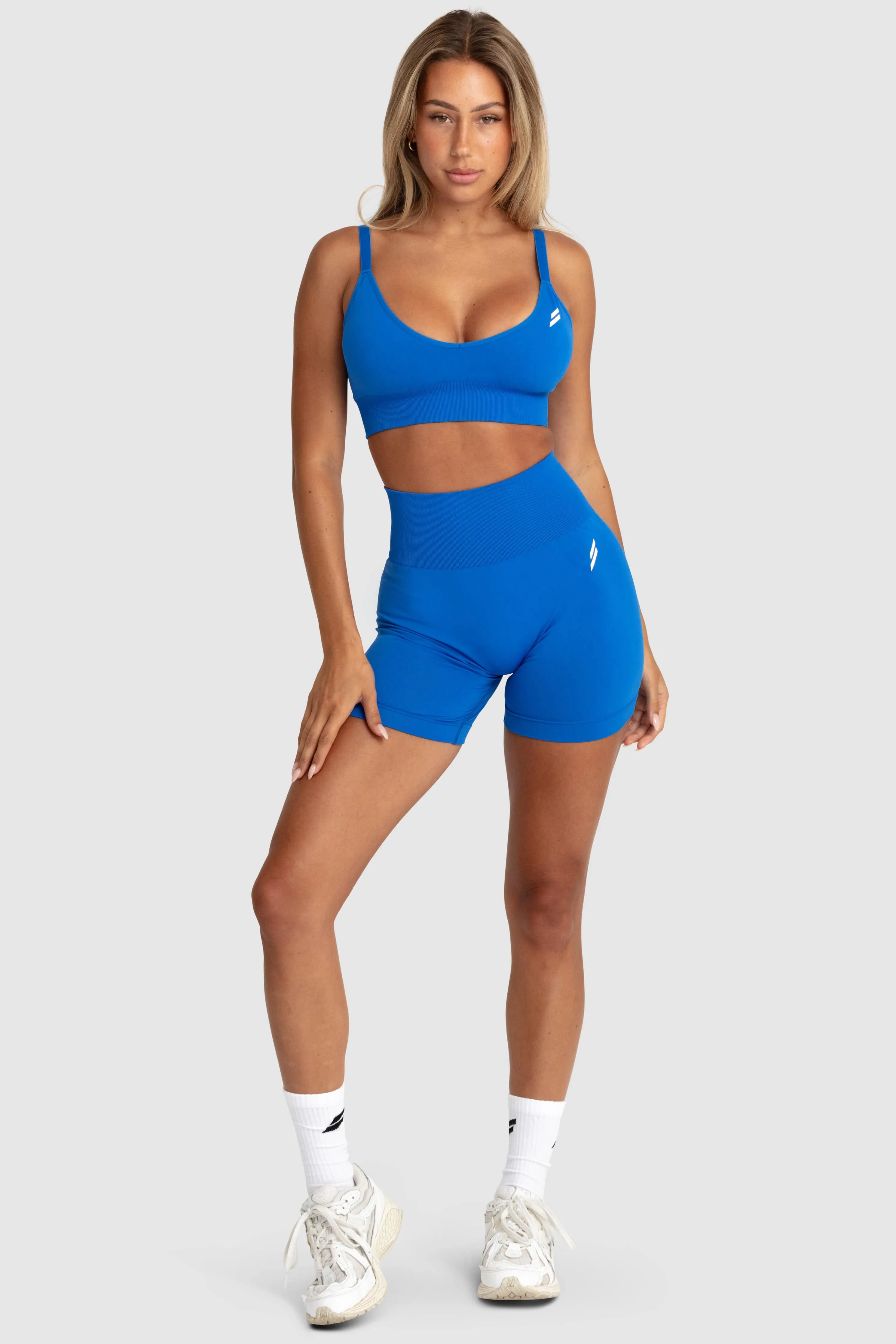Scrunch 2 Seamless Shorts - Electric Blue