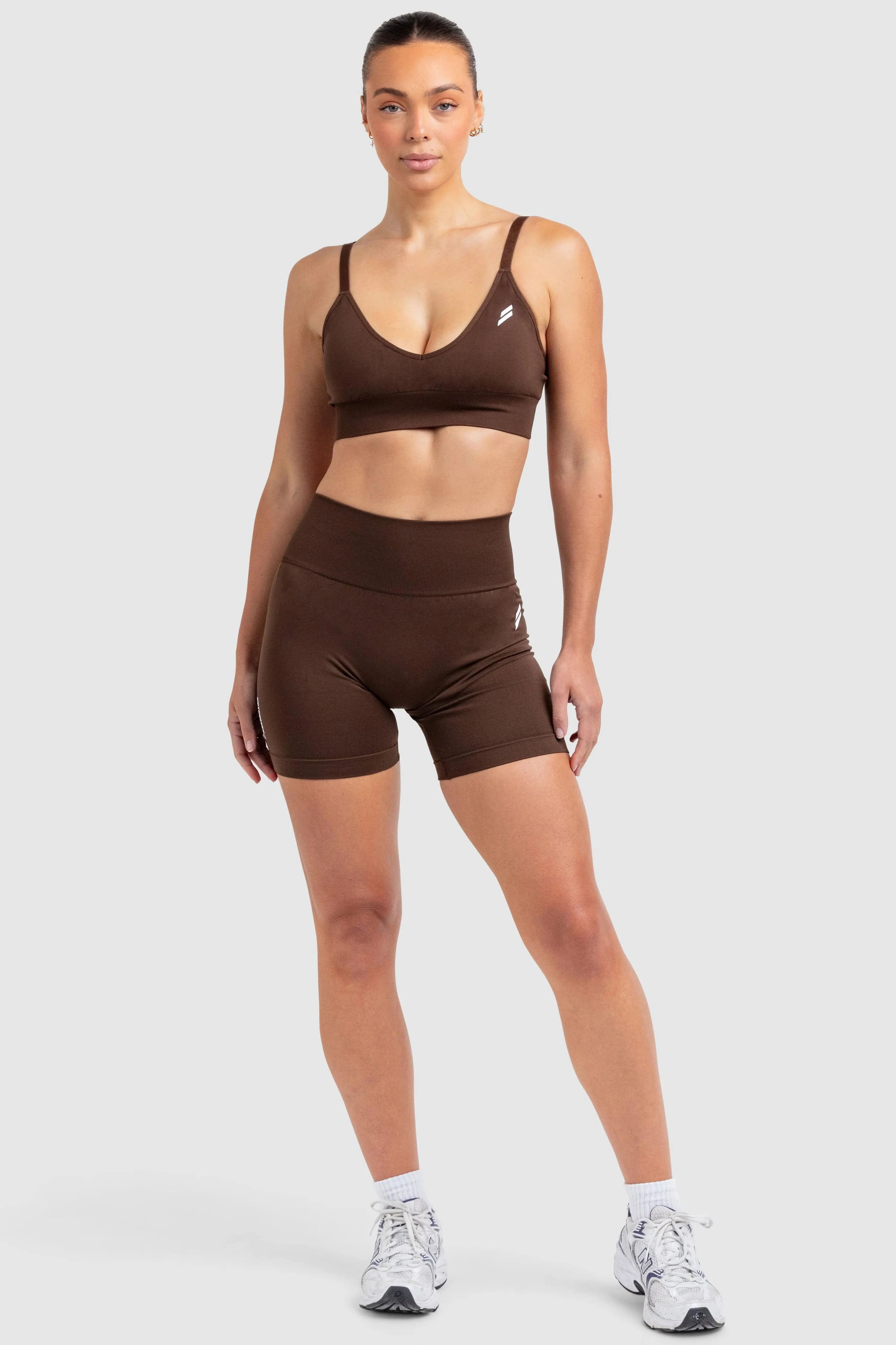 Scrunch 2 Seamless Shorts - Espresso